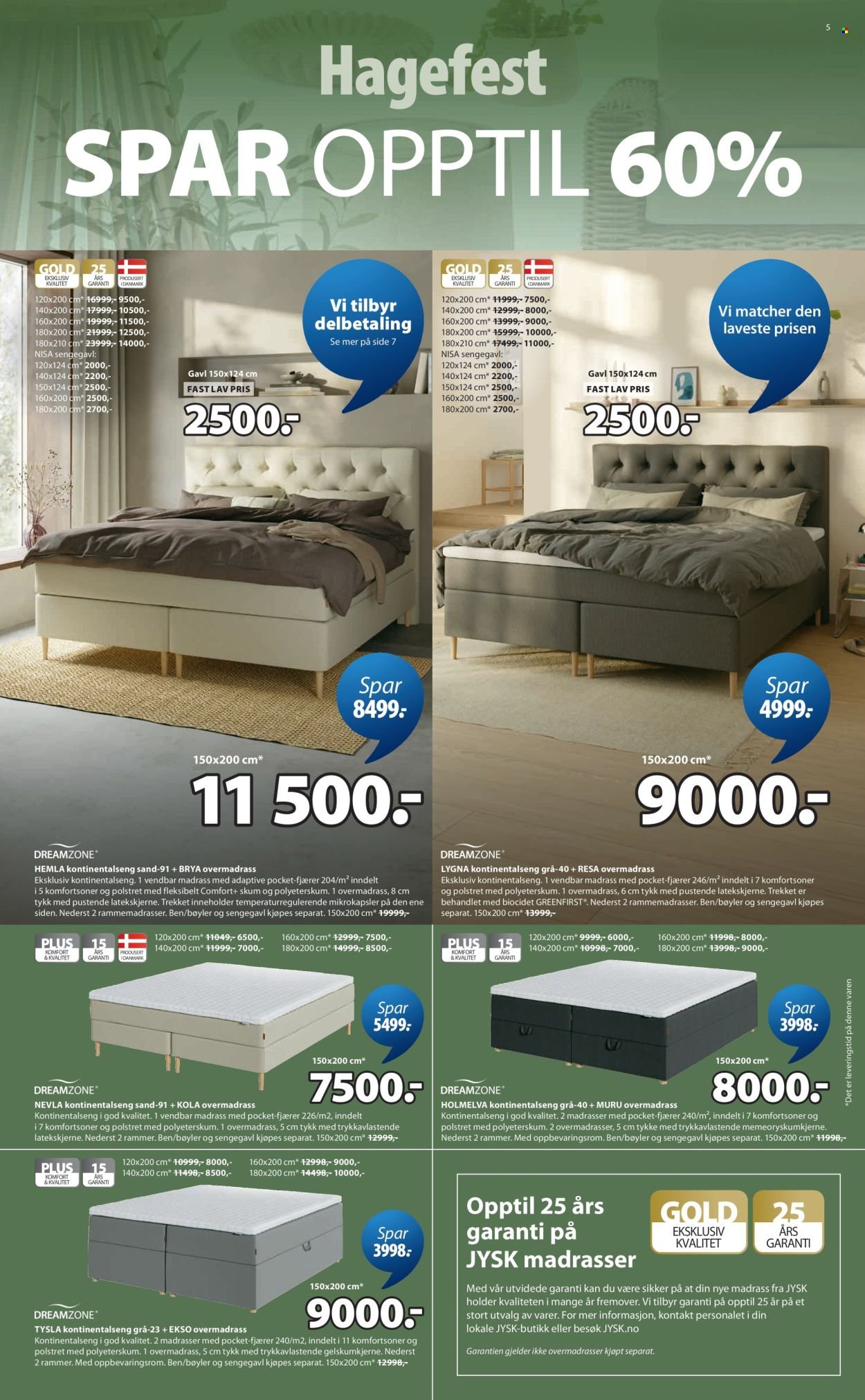 JYSK kundeavis - Fra mandag 20. april 2026 (2026-04-20 - 2026-04-25)