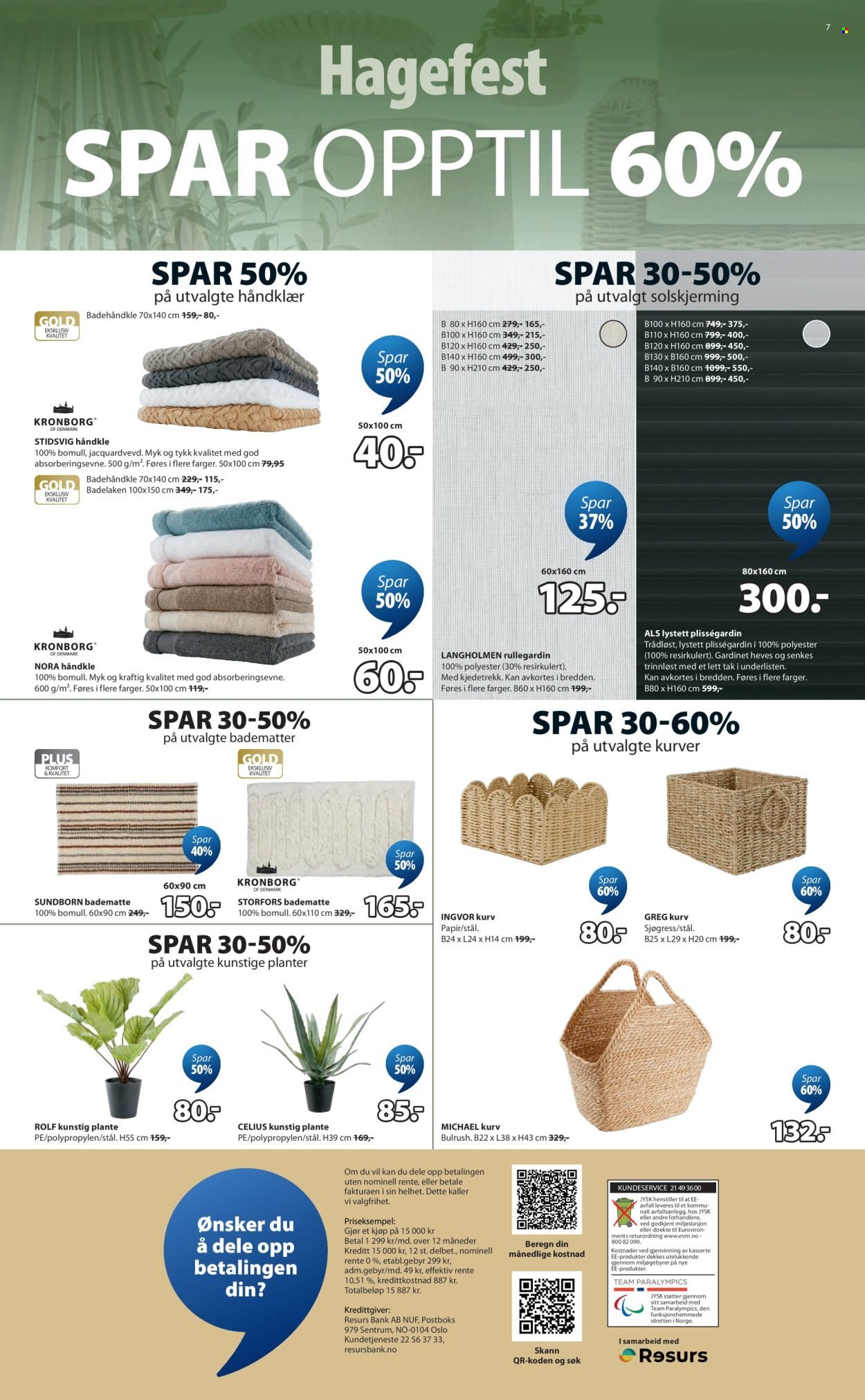 JYSK kundeavis - Fra mandag 20. april 2026 (2026-04-20 - 2026-04-25)