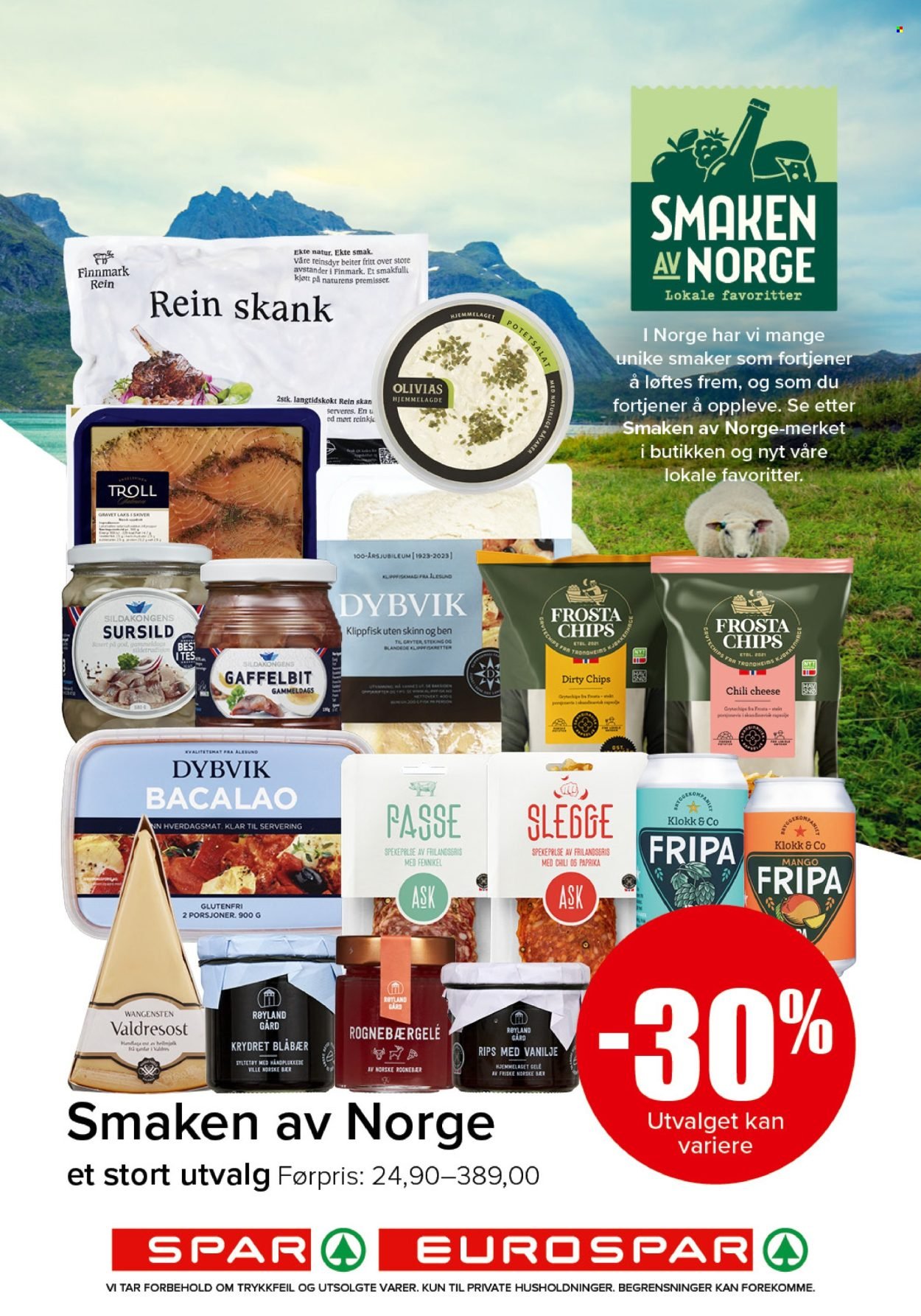 SPAR kundeavis - SPAR, EUROSPAR (2026-02-16 - 2026-02-22)