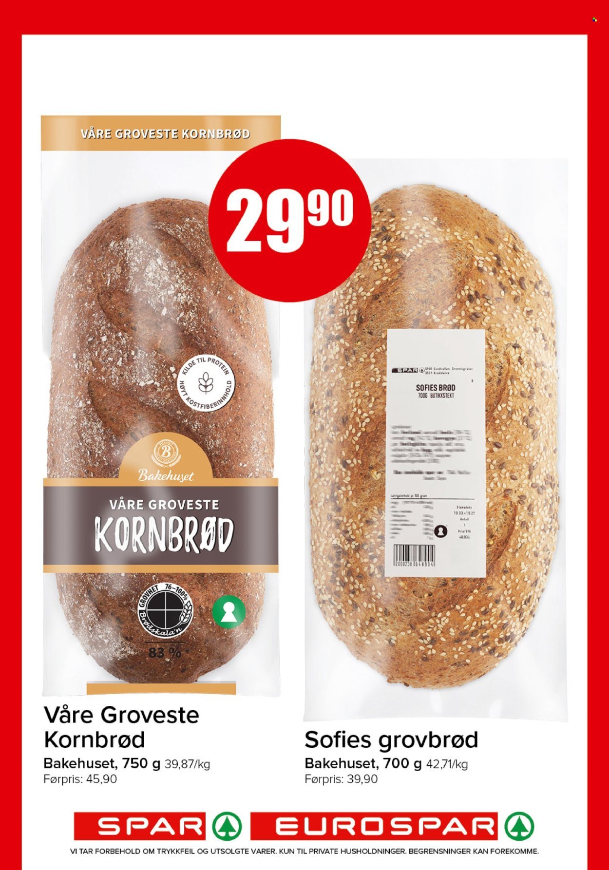SPAR kundeavis - SPAR, EUROSPAR (2026-02-16 - 2026-02-22)