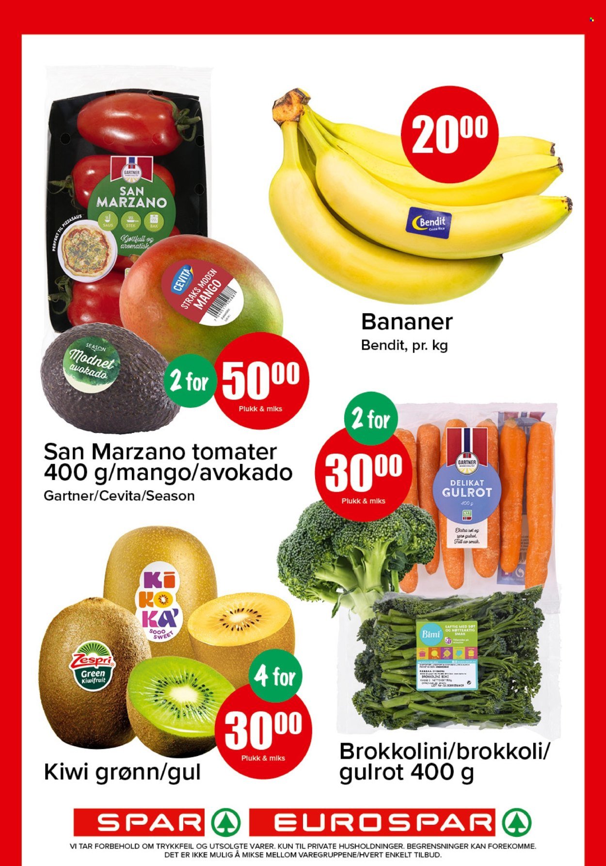 SPAR kundeavis - SPAR, EUROSPAR (2026-04-20 - 2026-04-26)