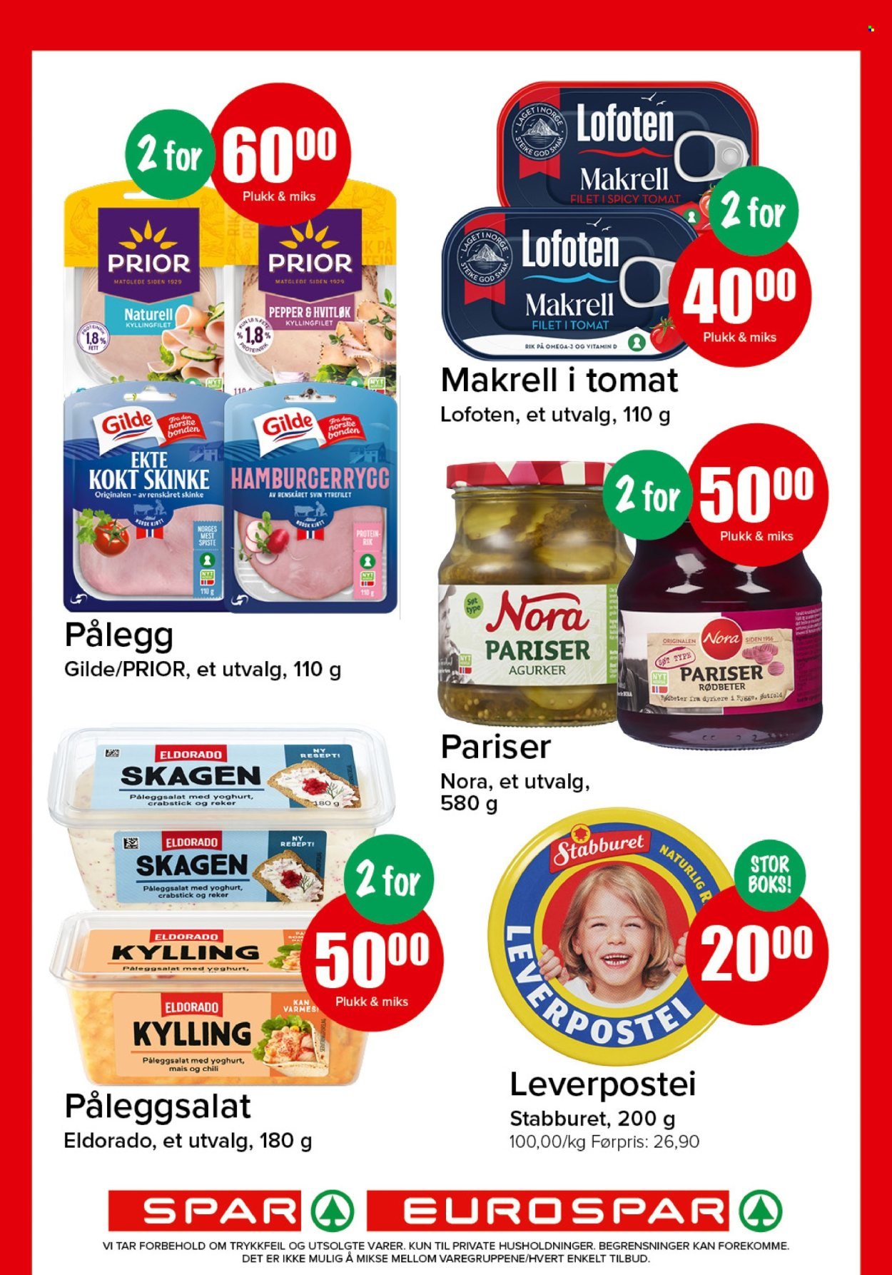 SPAR kundeavis - SPAR, EUROSPAR (2026-04-20 - 2026-04-26)