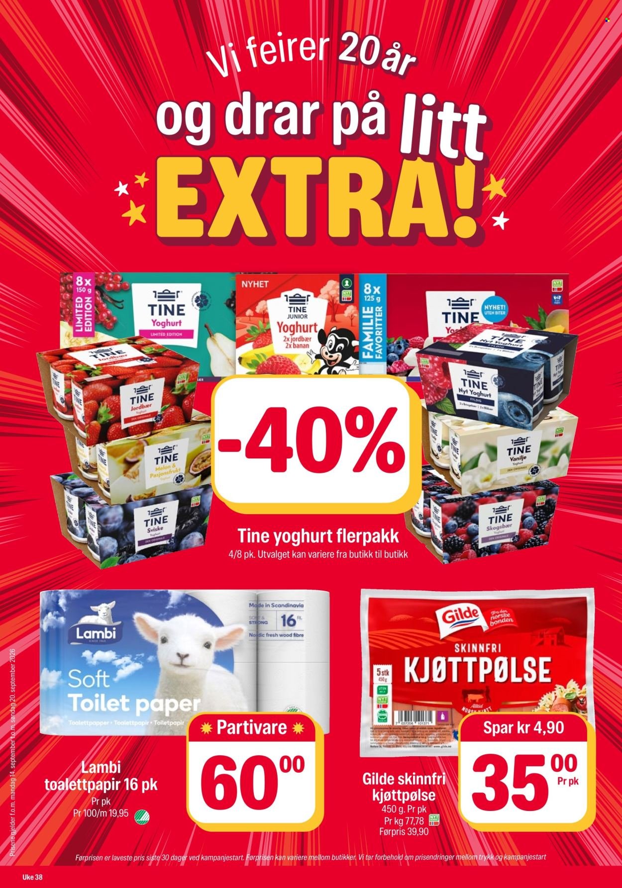 COOP EXTRA kundeavis - Uke 38