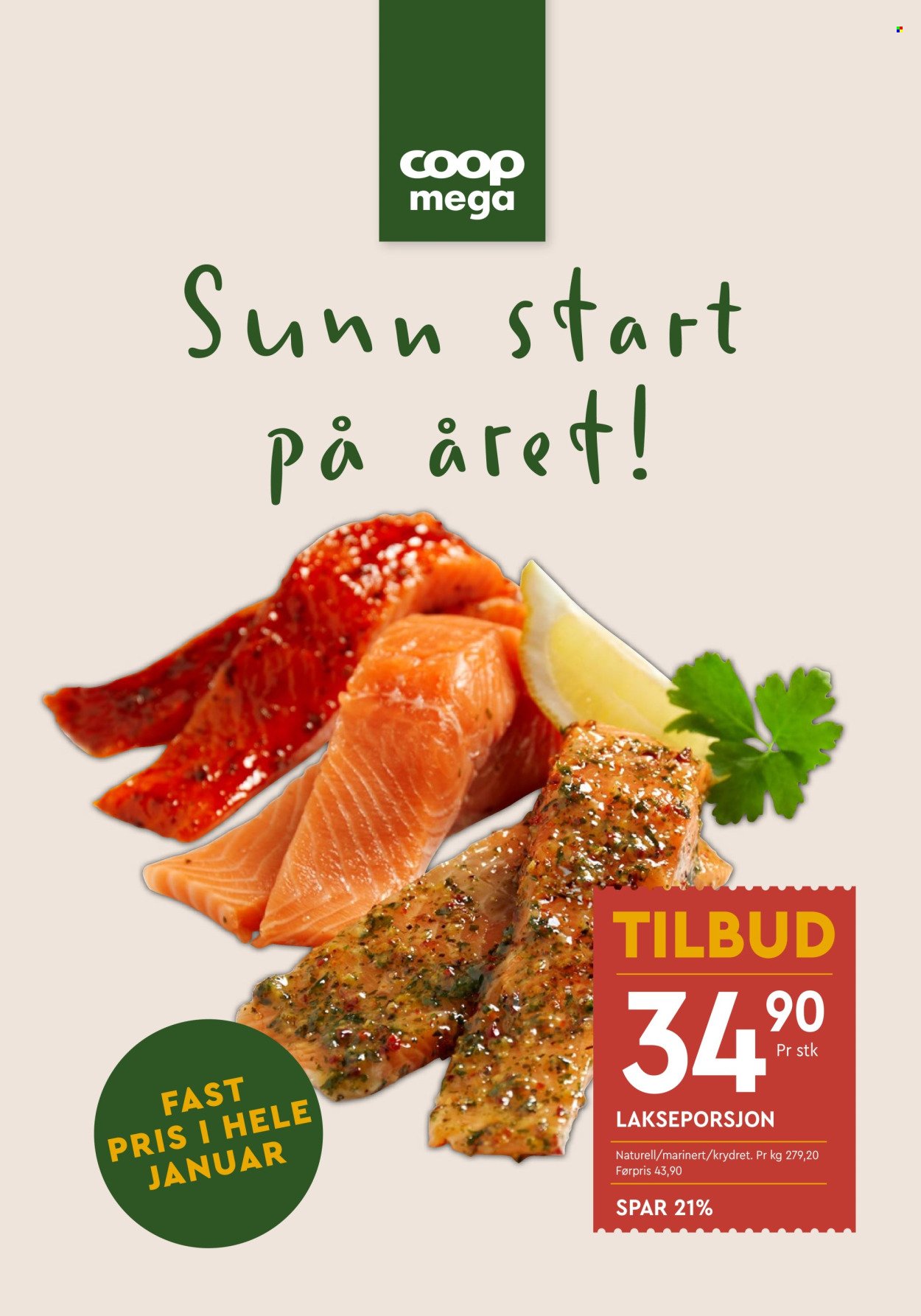 COOP MEGA kundeavis - Uke 4 (2026-01-19 - 2026-01-24)