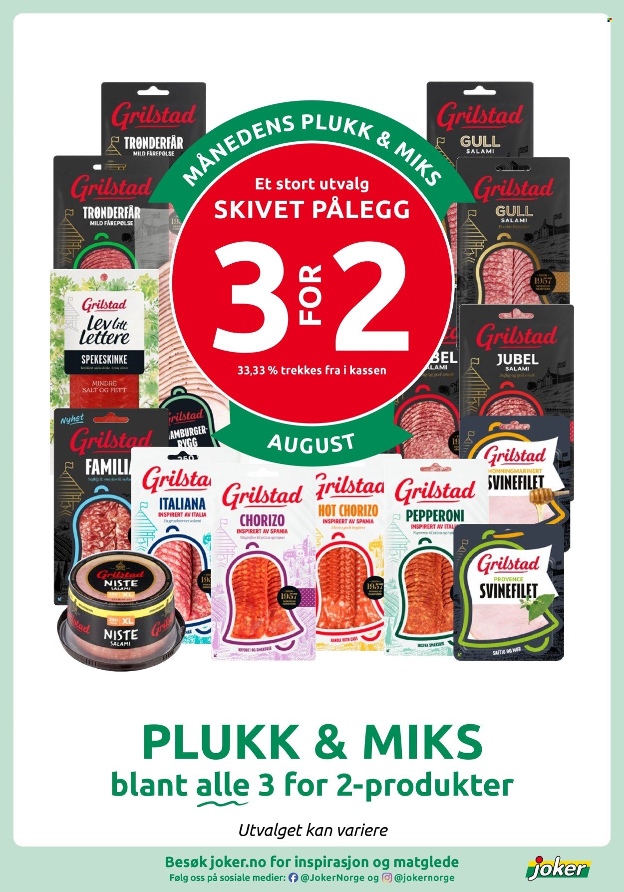 JOKER kundeavis - Fra tirsdag 19. august 2025 (2025-08-19 - 2025-08-23)