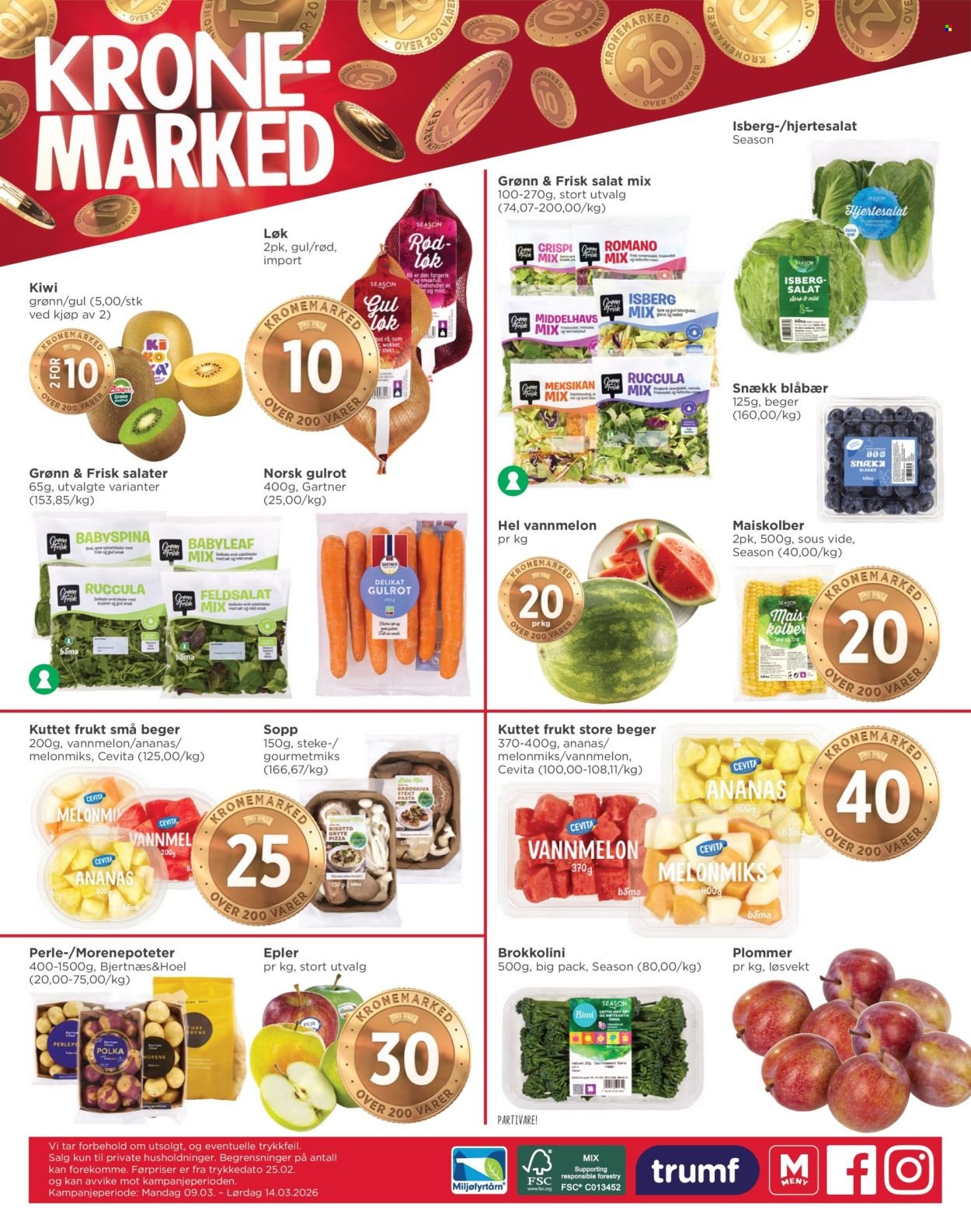 MENY kundeavis - Fra mandag 9. mars 2026 (2026-03-09 - 2026-03-14)