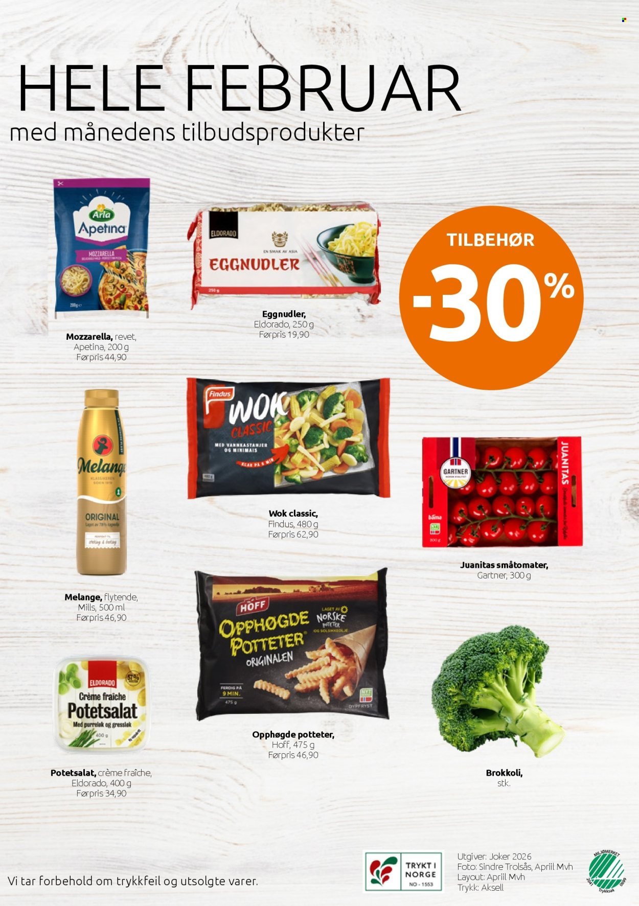 JOKER kundeavis - Godt til middag februar (2026-02-01 - 2026-02-28)