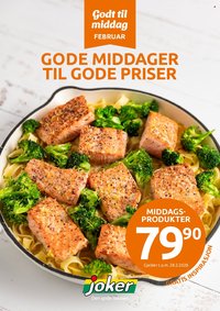 JOKER kundeavis - Godt til middag februar (2026-02-01 - 2026-02-28)