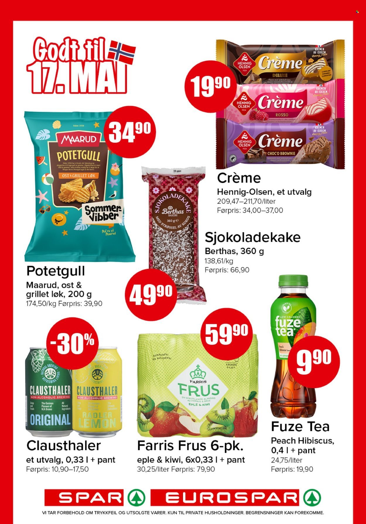 SPAR kundeavis - SPAR, EUROSPAR (2026-05-11 - 2026-05-17)