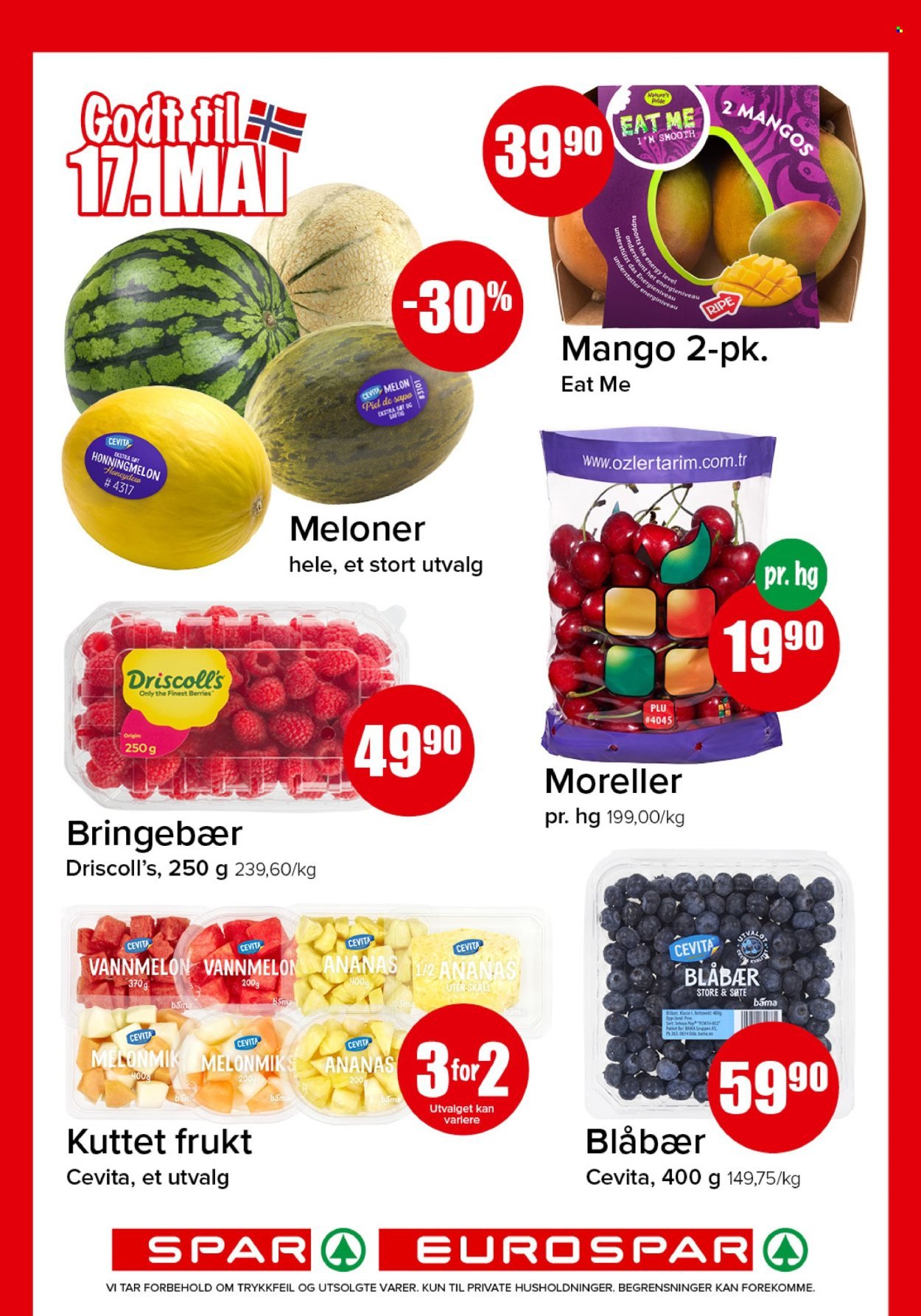 SPAR kundeavis - SPAR, EUROSPAR (2026-05-11 - 2026-05-17)