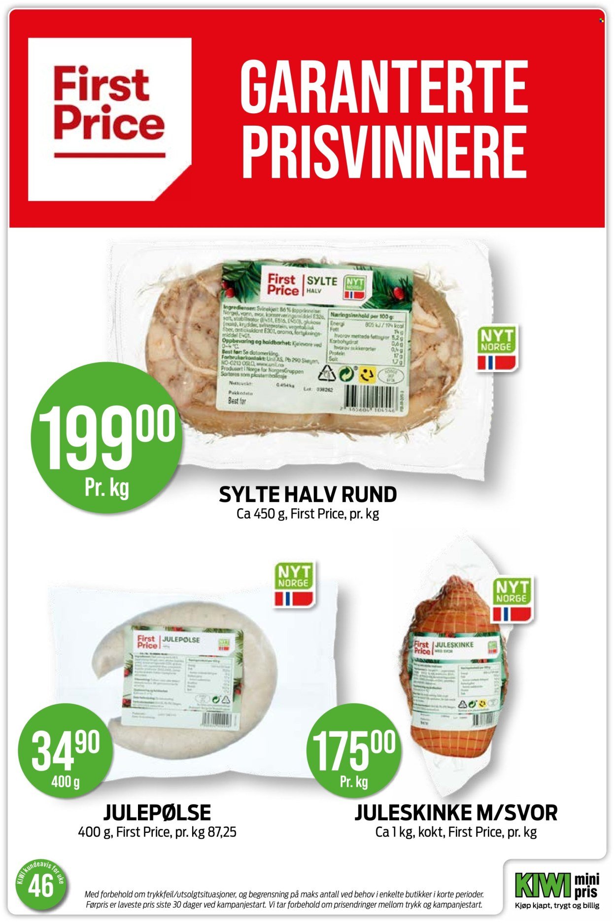 COOP EXTRA kundeavis - Uke 46 (2025-11-10 - 2025-11-16)