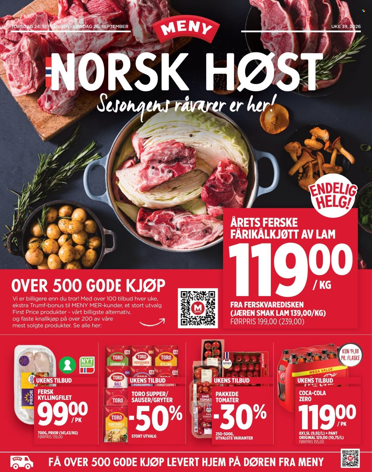 MENY kundeavis - Fra torsdag 24. september 2026