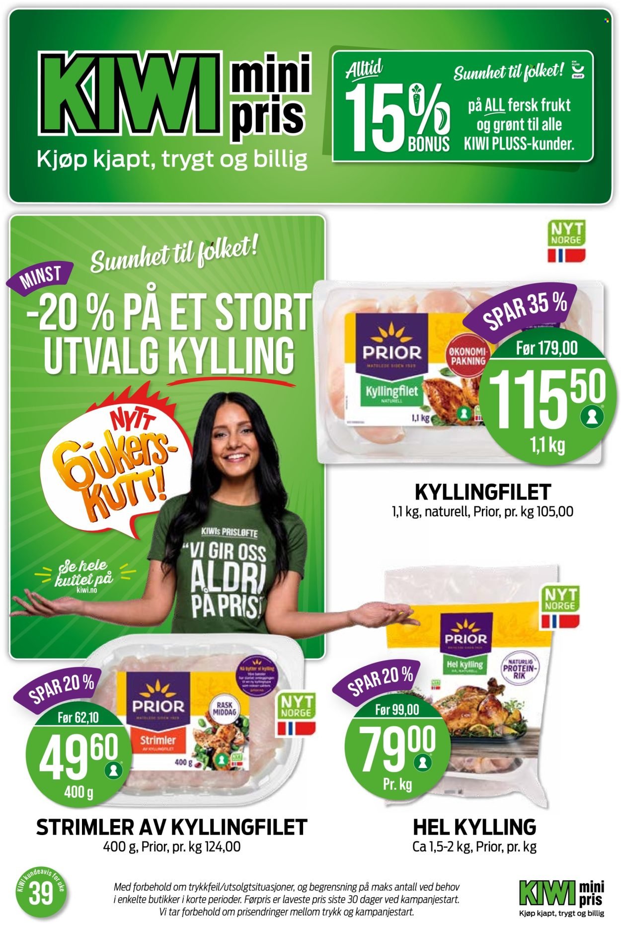 KIWI kundeavis - Fra mandag 22. september 2025 (2025-09-22 - 2025-09-28)