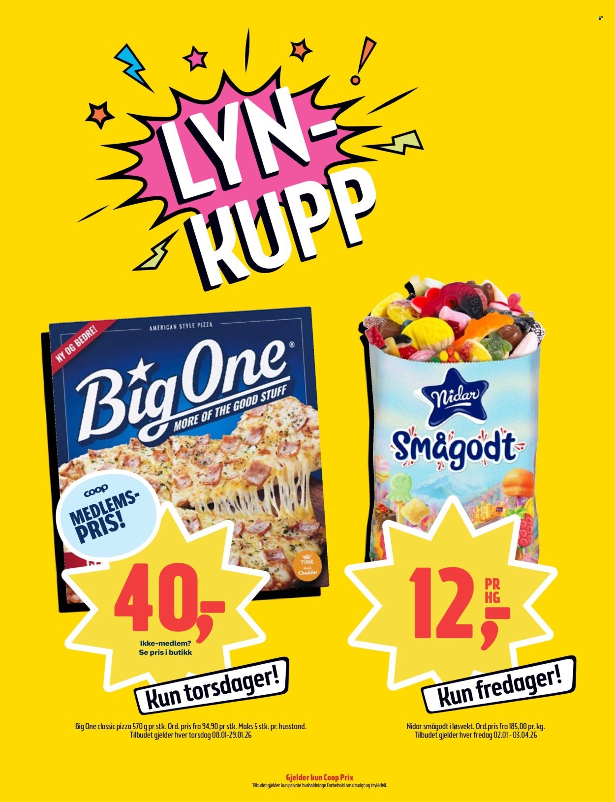 COOP PRIX kundeavis - Uke 4 (2026-01-19 - 2026-01-25)
