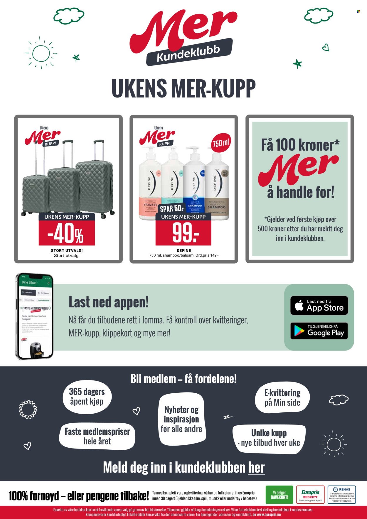 EUROPRIS kundeavis - Fra mandag 14. september 2026