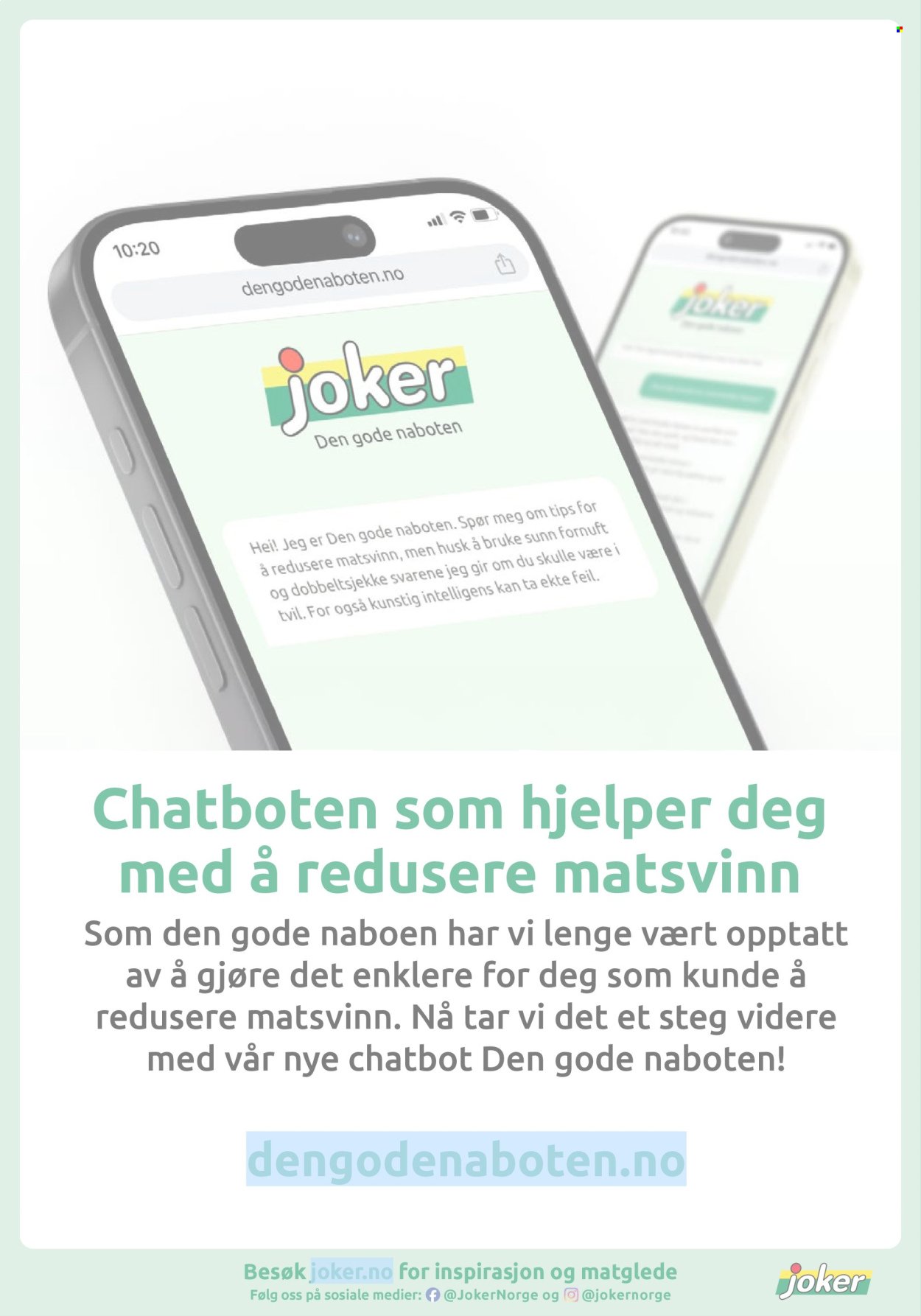 JOKER kundeavis - Fra søndag 5. juli 2026