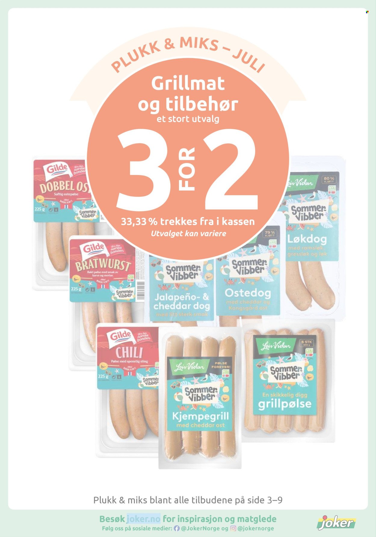JOKER kundeavis - Fra søndag 5. juli 2026