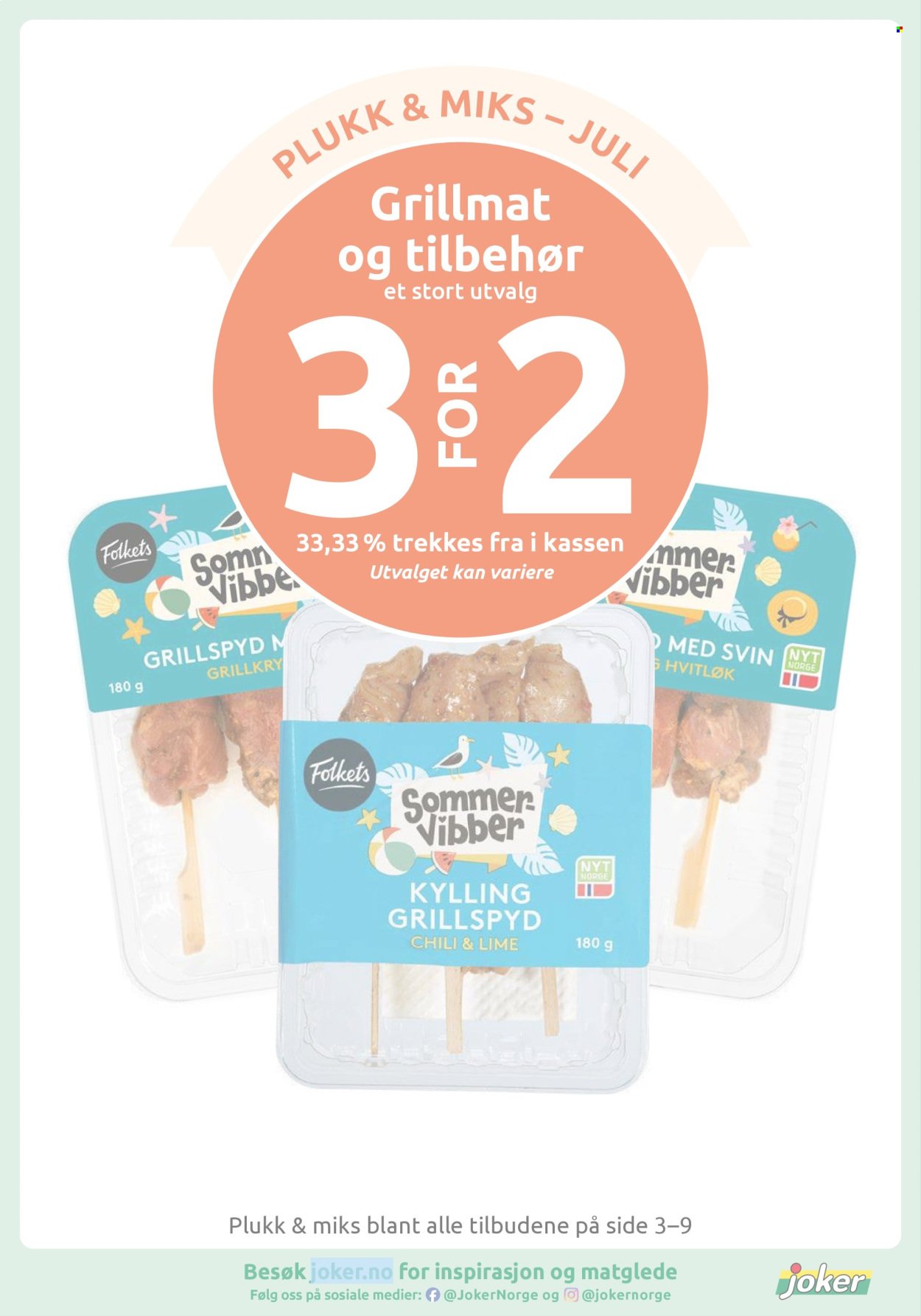 JOKER kundeavis - Fra søndag 5. juli 2026