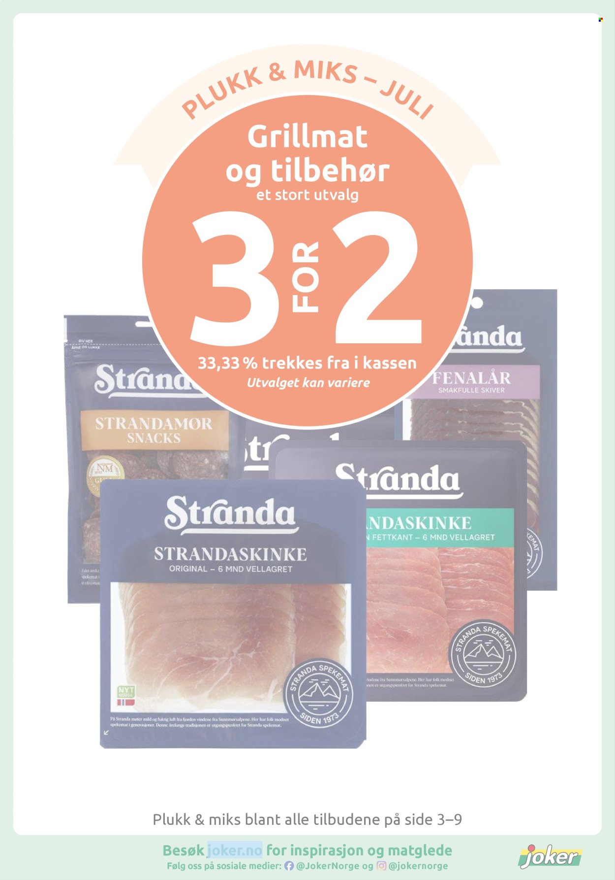 JOKER kundeavis - Fra søndag 5. juli 2026