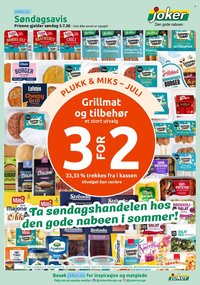JOKER kundeavis - Fra søndag 5. juli 2026