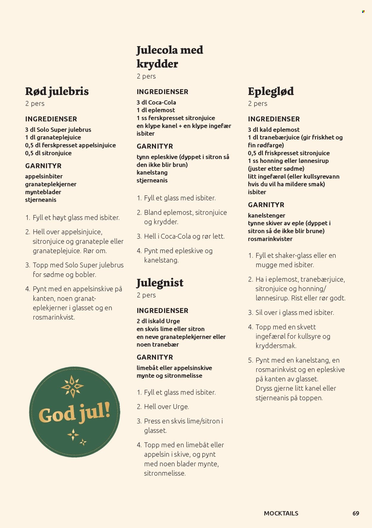 JOKER kundeavis - Smaken av jul! (2025-11-30)