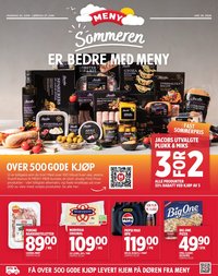 MENY kundeavis - Fra mandag 22. juni 2026