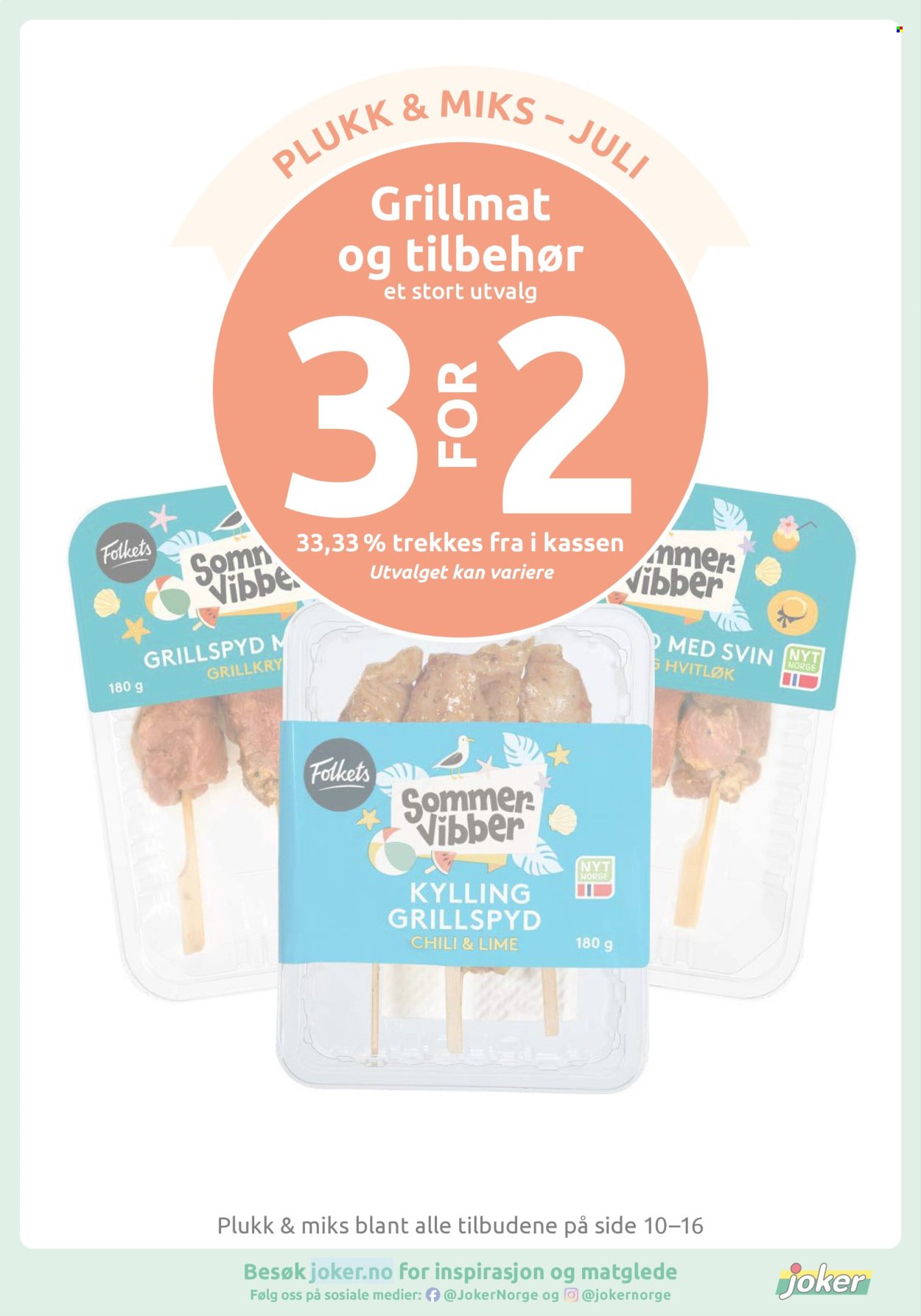 JOKER kundeavis - Fra søndag 26. juli 2026