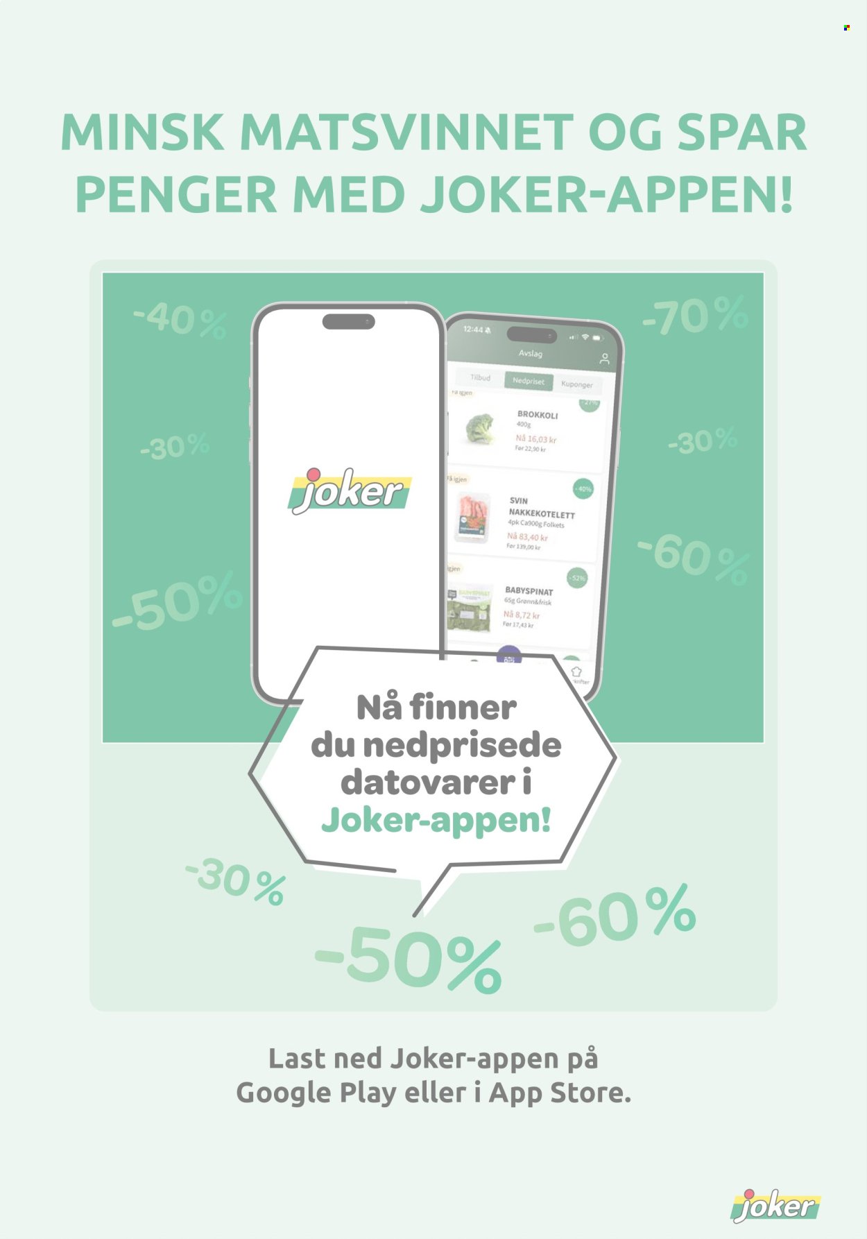 JOKER kundeavis - Fra søndag 26. juli 2026