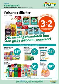 JOKER kundeavis - Fra søndag 26. juli 2026