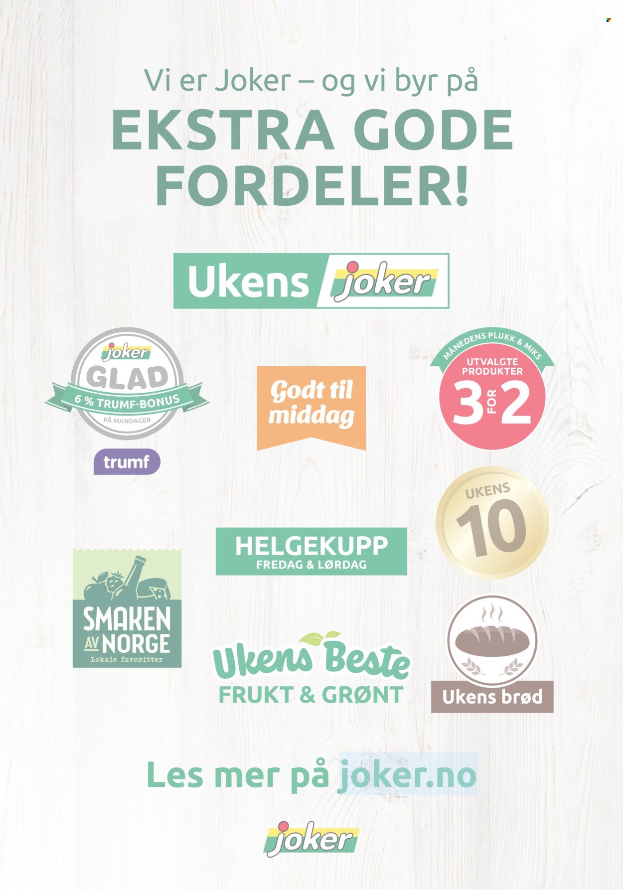 JOKER kundeavis - Fra søndag 15. mars 2026 (2026-03-15 - 2026-03-15)