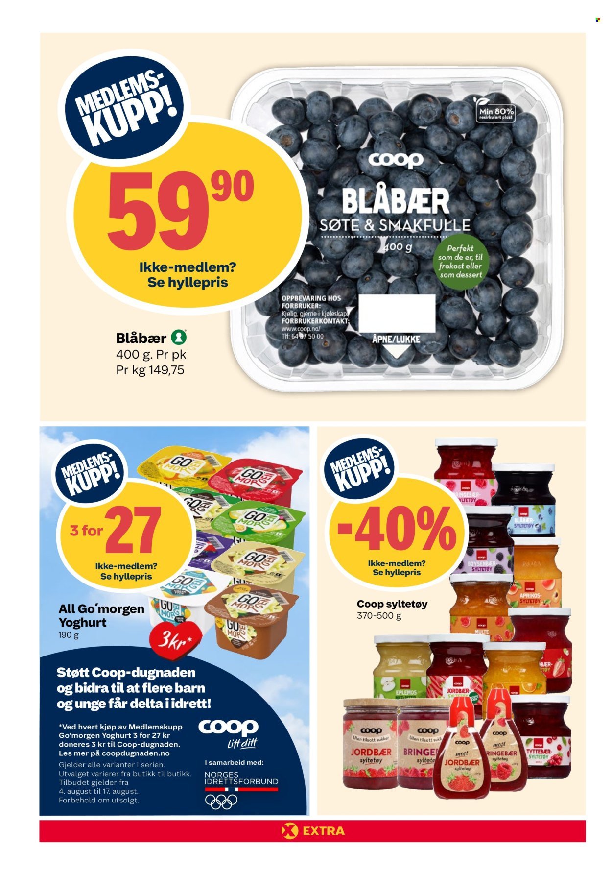 COOP EXTRA kundeavis - Uke 32 (2025-08-04 - 2025-08-10)