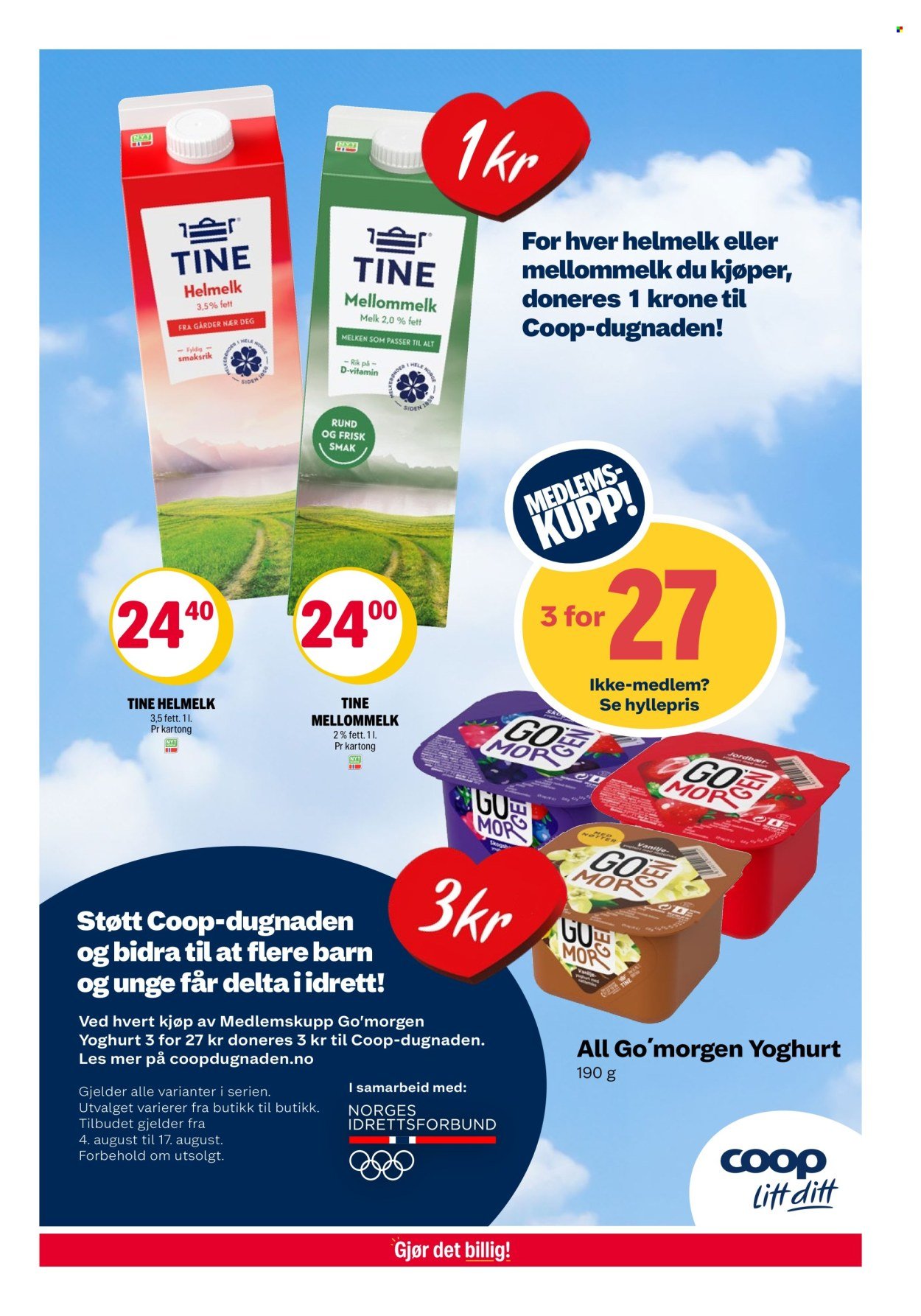 COOP EXTRA kundeavis - Uke 32 (2025-08-04 - 2025-08-10)