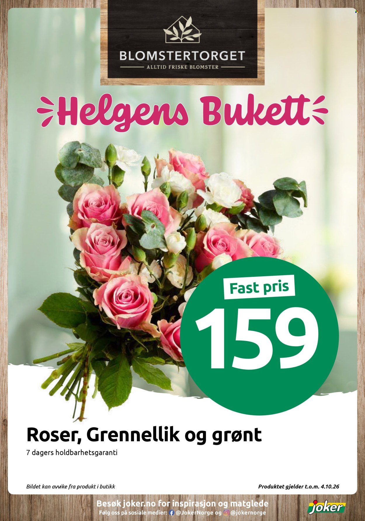 JOKER kundeavis - Fra mandag 21. september 2026