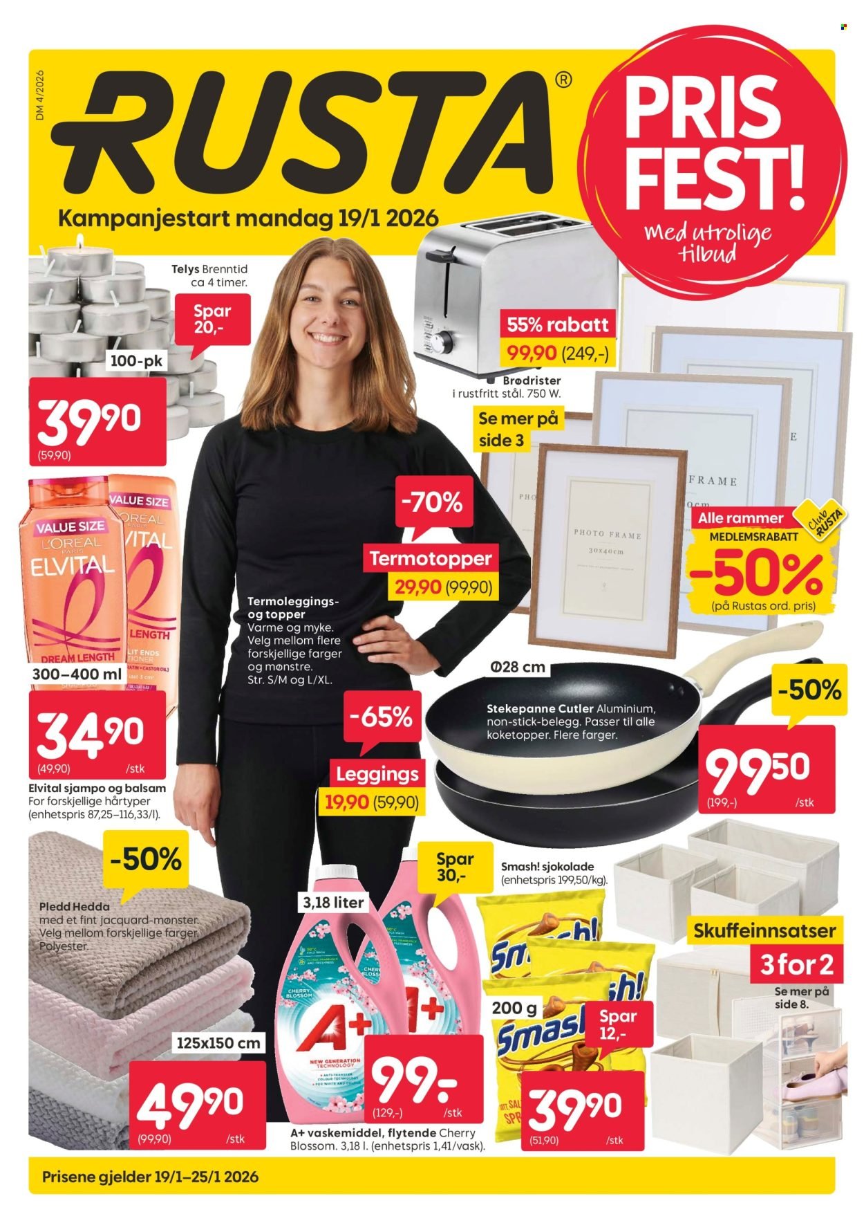 RUSTA kundeavis - Fra mandag 19. januar 2026 (2026-01-19 - 2026-01-25)