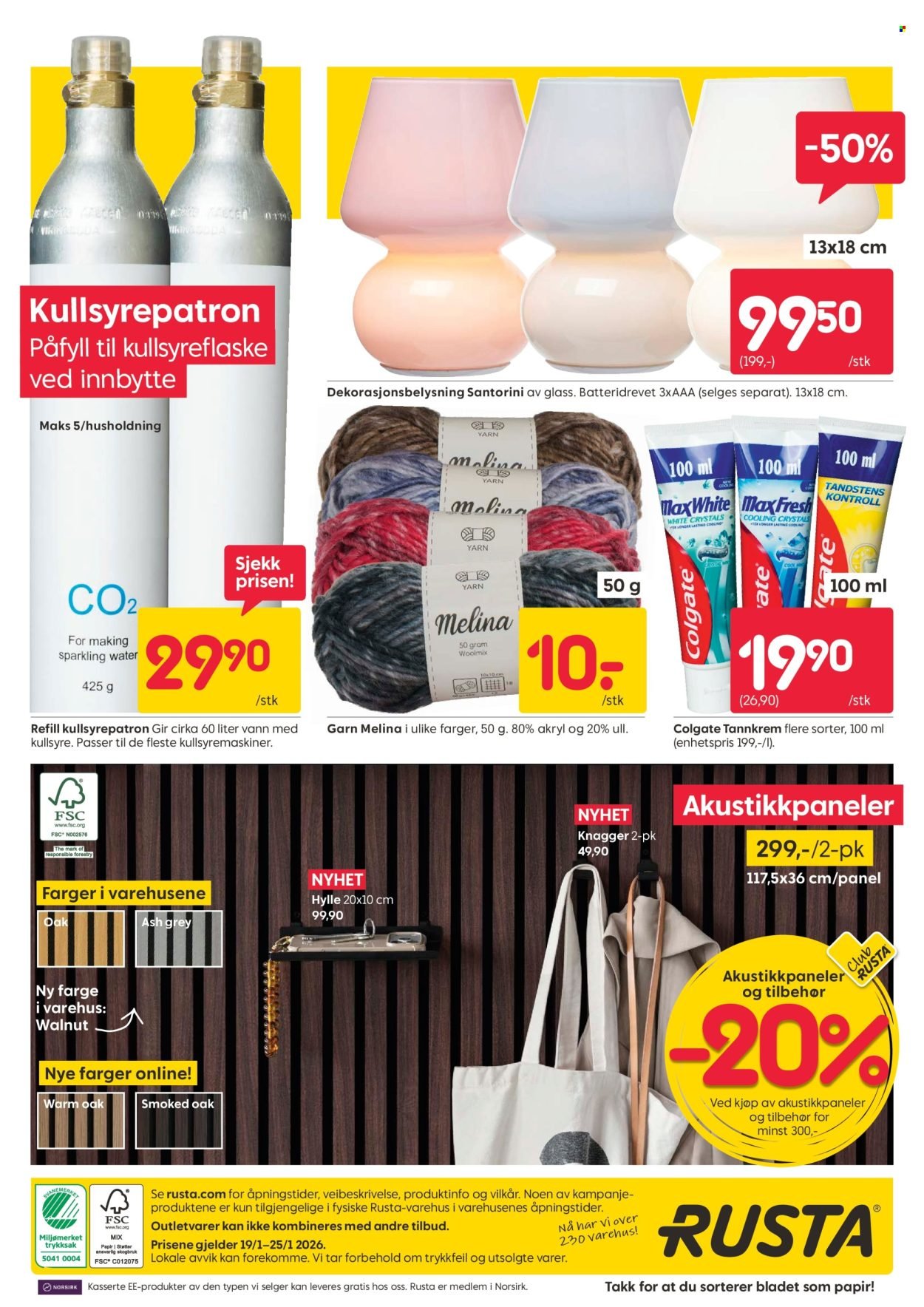 RUSTA kundeavis - Fra mandag 19. januar 2026 (2026-01-19 - 2026-01-25)