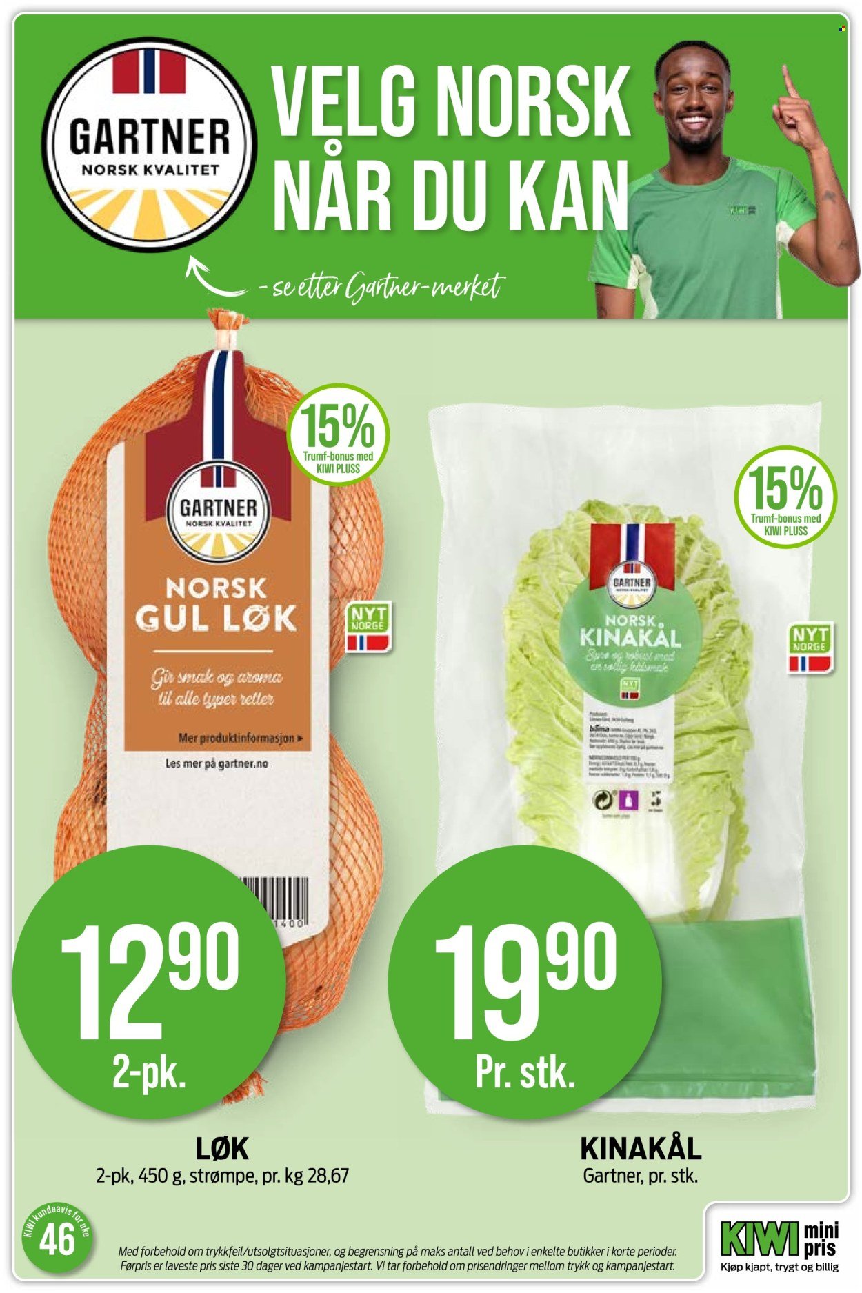 KIWI kundeavis - Uke 46 (2025-11-10 - 2025-11-16)