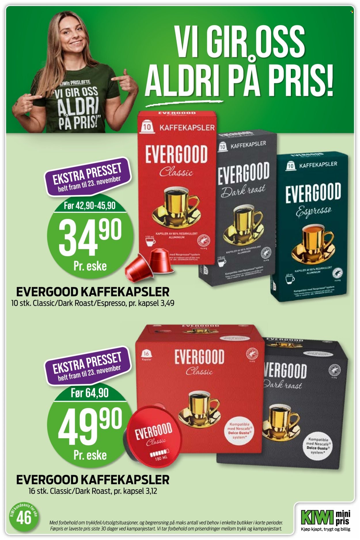 KIWI kundeavis - Uke 46 (2025-11-10 - 2025-11-16)