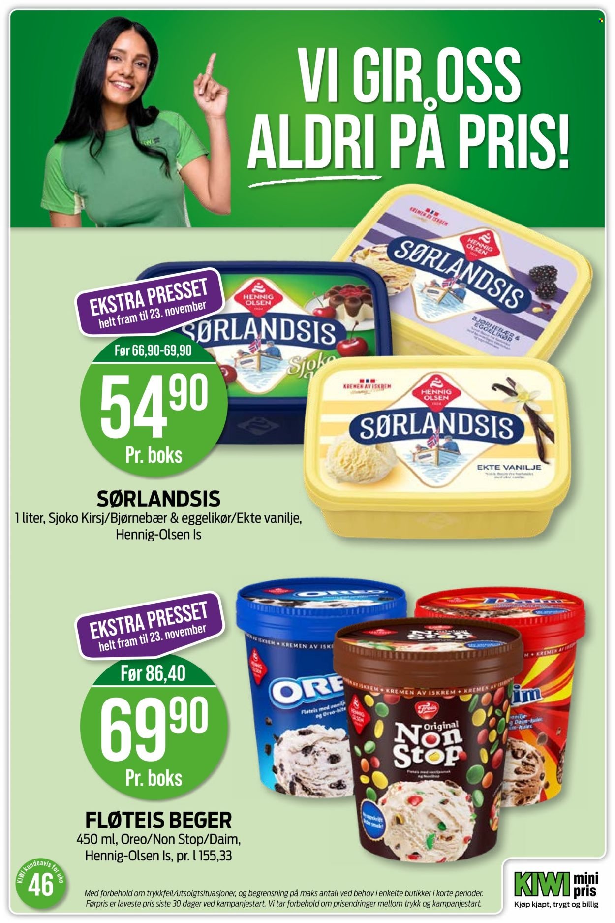 KIWI kundeavis - Uke 46 (2025-11-10 - 2025-11-16)