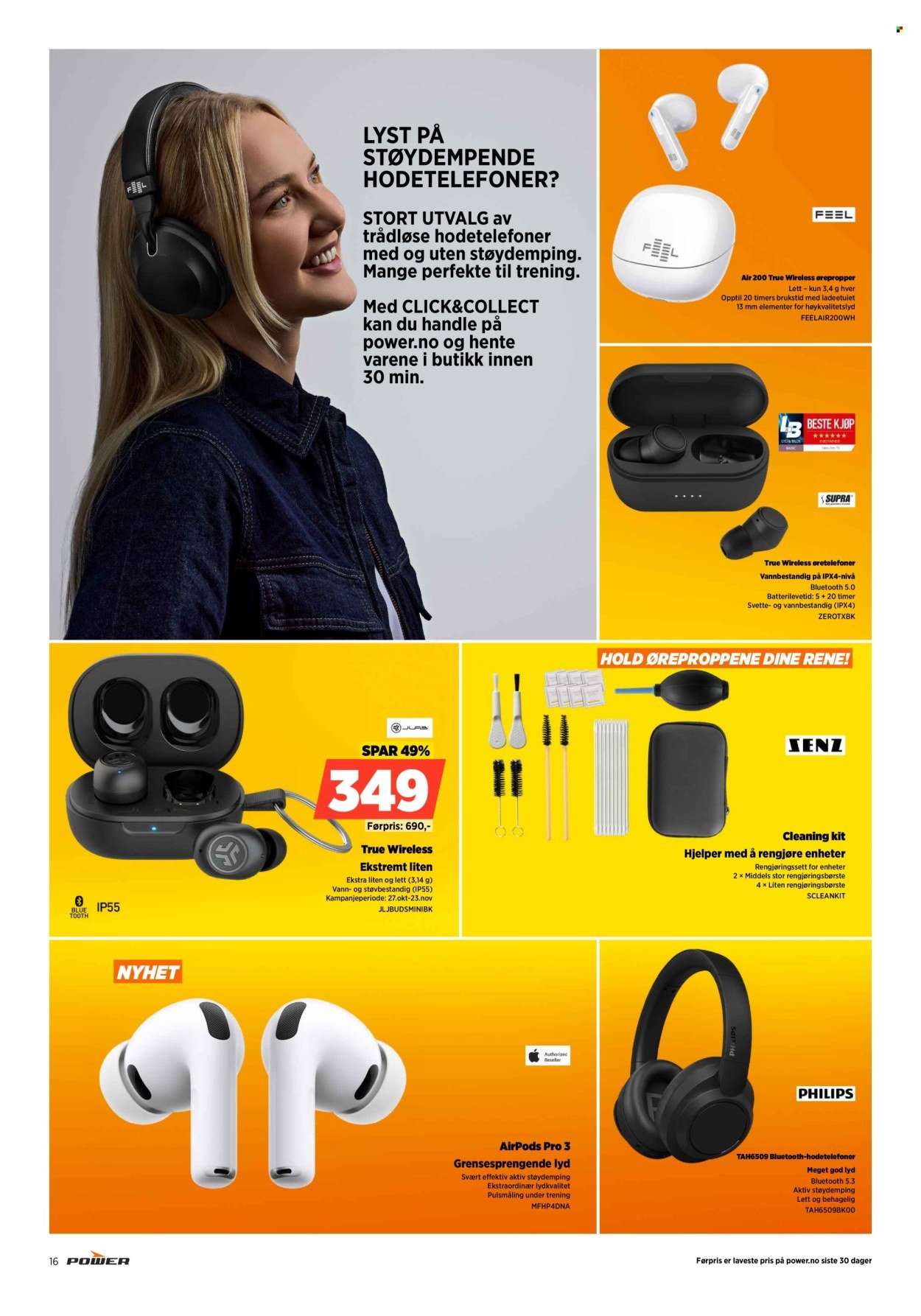 POWER kundeavis - Fra mandag 27. oktober 2025 (2025-10-27 - 2025-11-02)