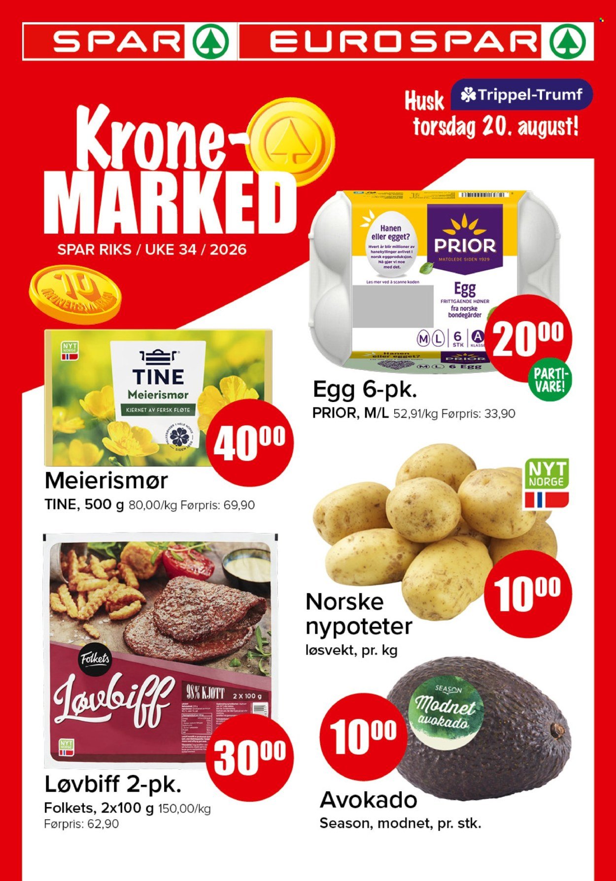 SPAR kundeavis - SPAR, EUROSPAR