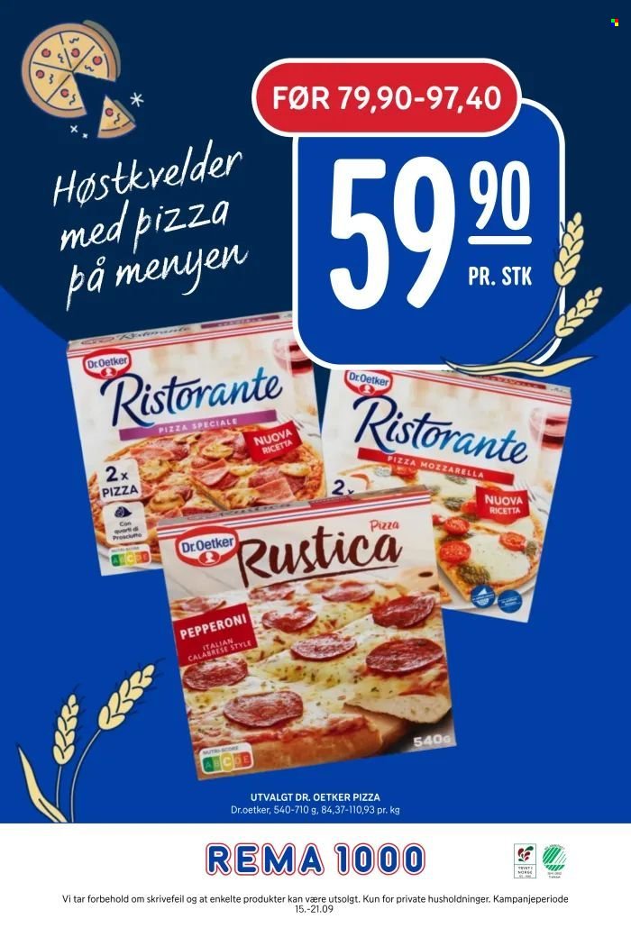 REMA 1000 kundeavis - Fra mandag 15. september 2025 (2025-09-15 - 2025-09-21)