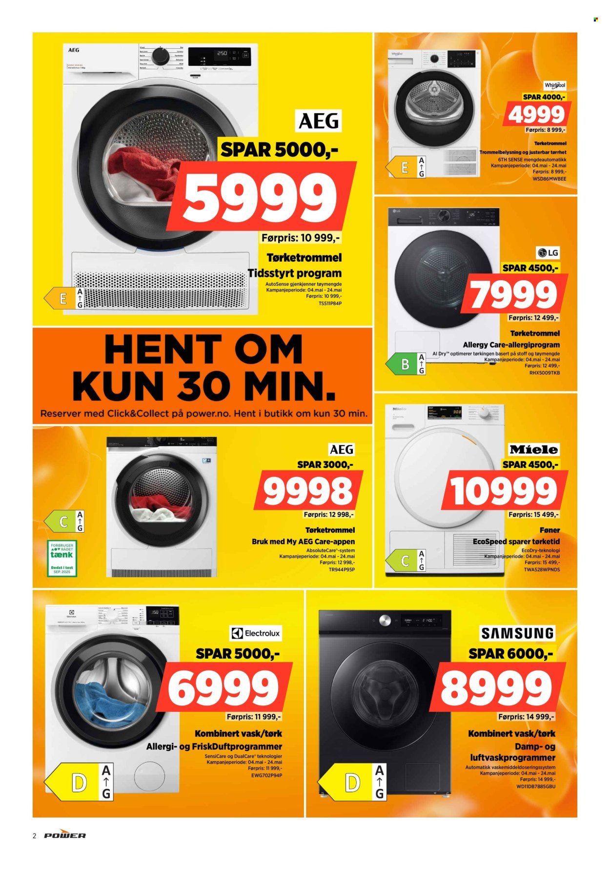 POWER kundeavis - Fra mandag 18. mai 2026 (2026-05-18 - 2026-05-24)