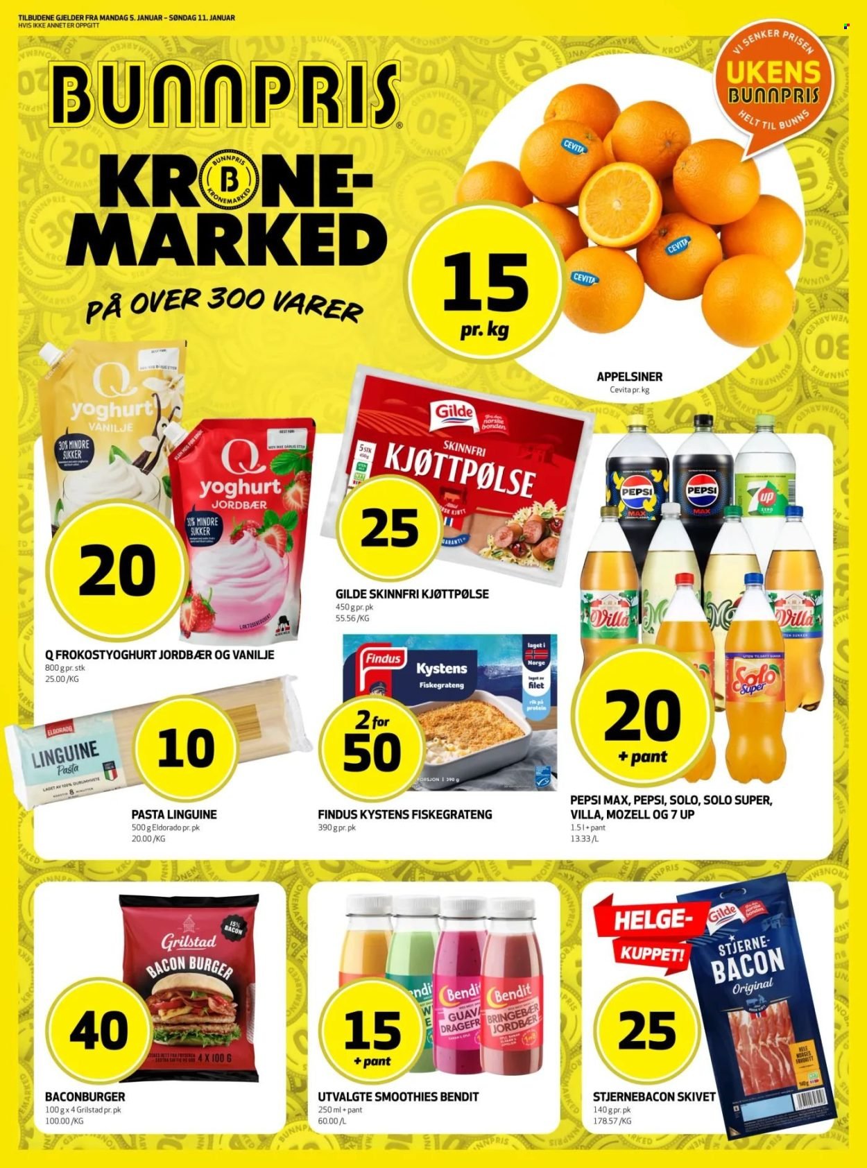 BUNNPRIS kundeavis - Uke 2 (2026-01-05 - 2026-01-11)