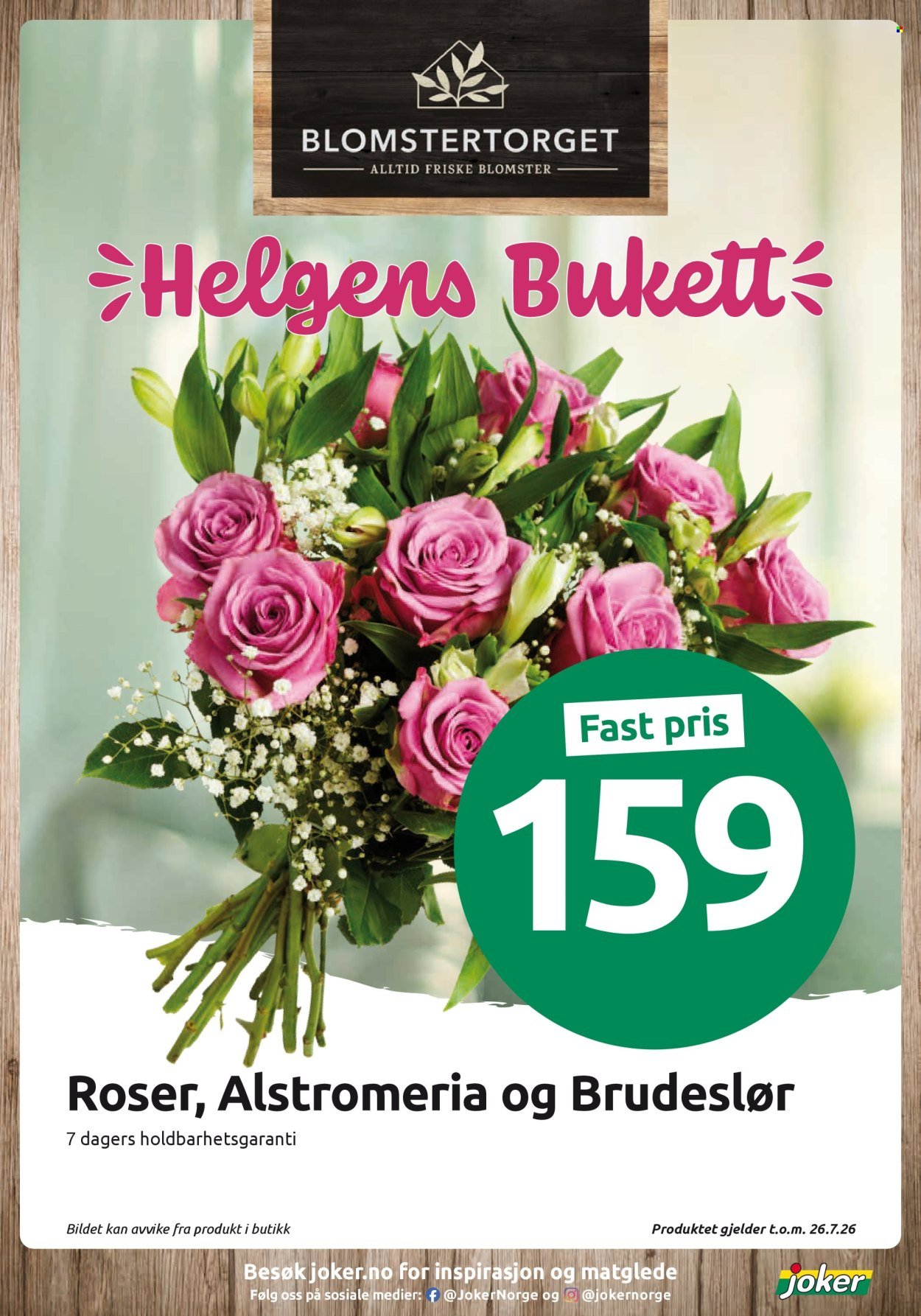 JOKER kundeavis - Fra søndag 12. juli 2026