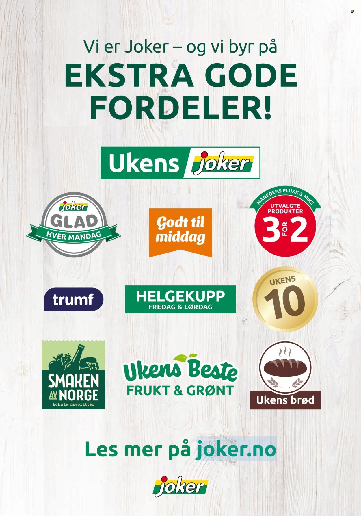 JOKER kundeavis - Fra søndag 12. juli 2026