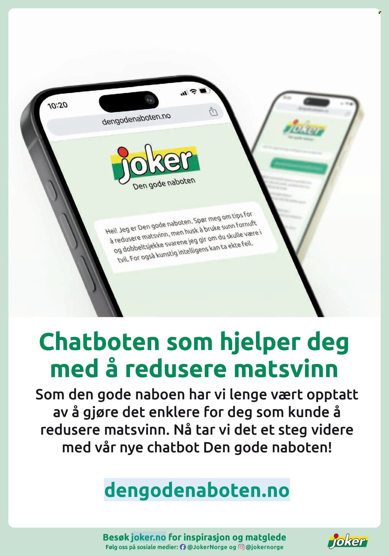JOKER kundeavis - Fra søndag 12. juli 2026