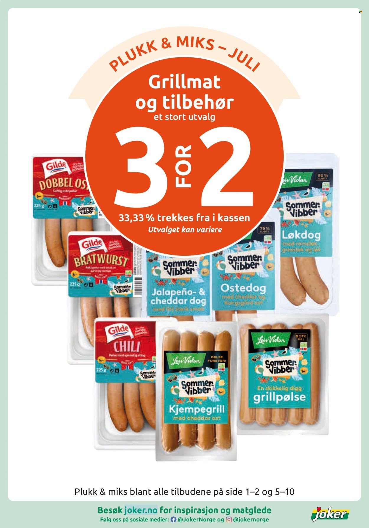 JOKER kundeavis - Fra søndag 12. juli 2026