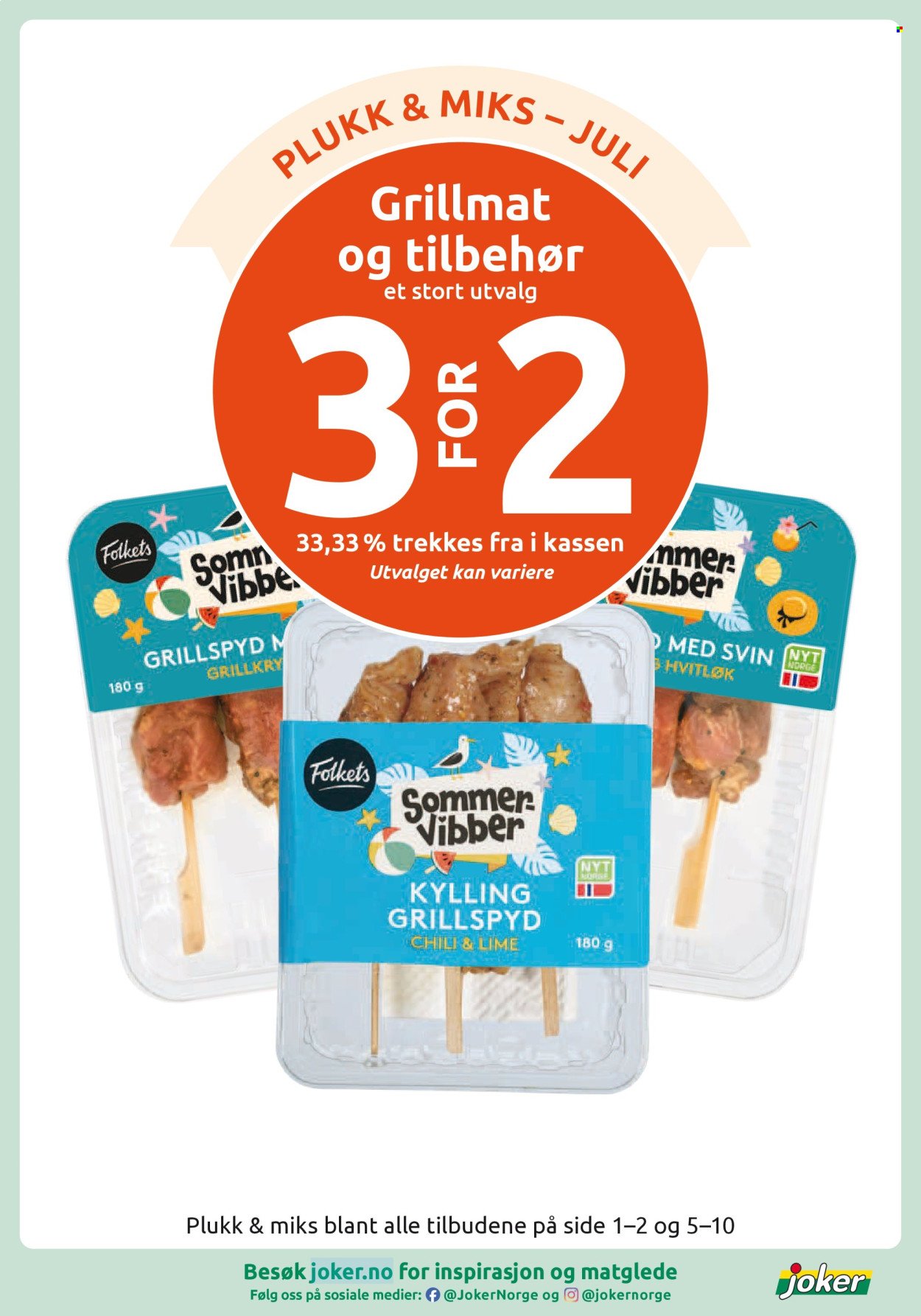 JOKER kundeavis - Fra søndag 12. juli 2026