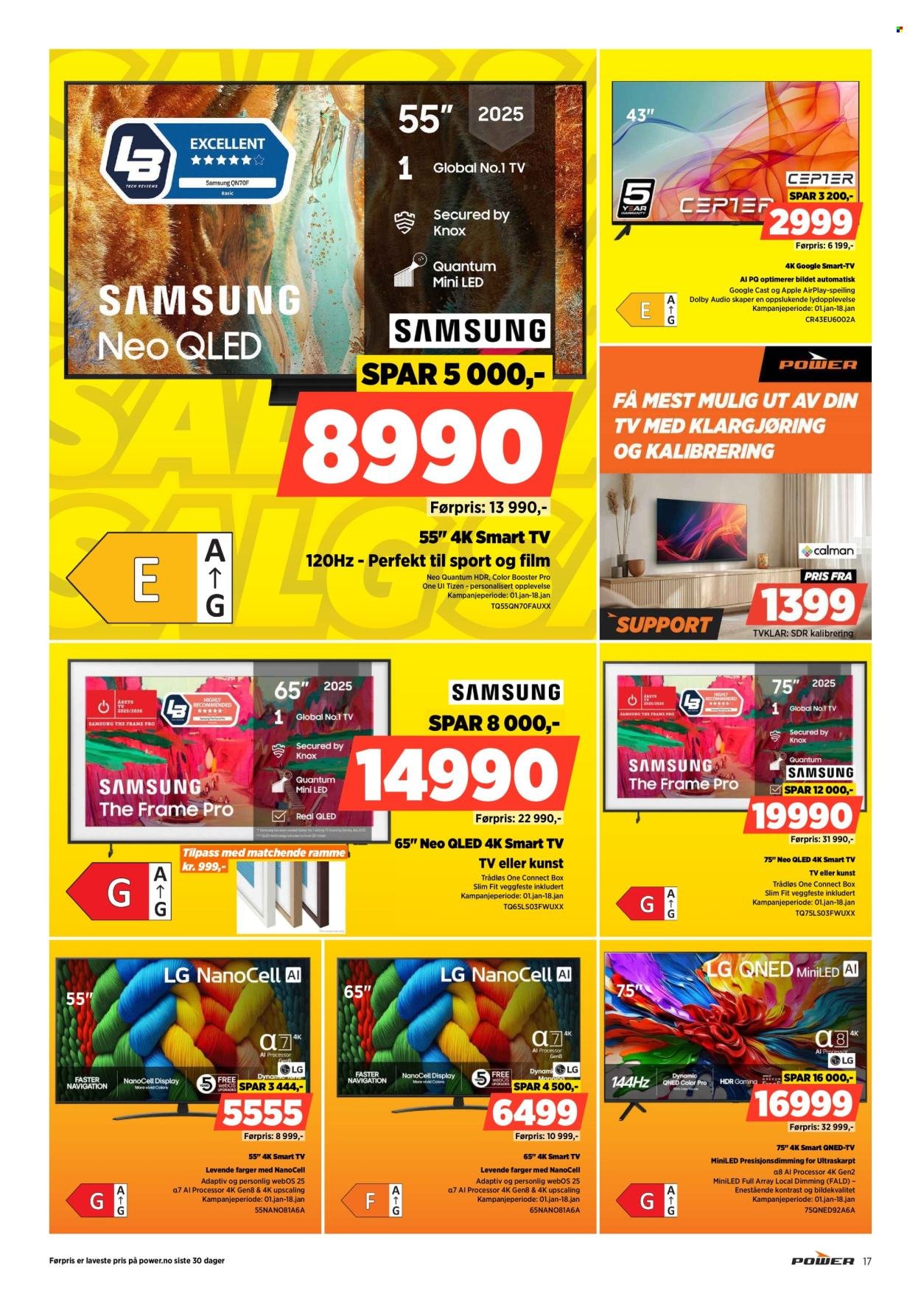 POWER kundeavis - Fra torsdag 1. januar 2026 (2026-01-01 - 2026-01-04)