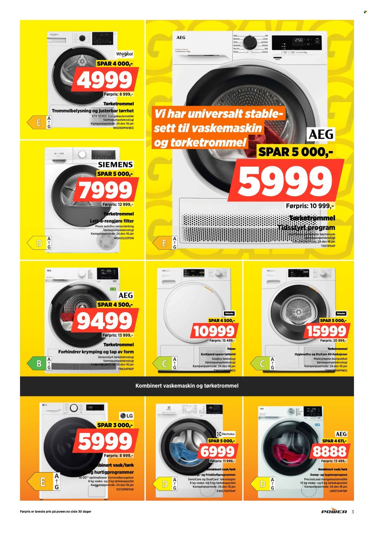 POWER kundeavis - Fra torsdag 1. januar 2026 (2026-01-01 - 2026-01-04)